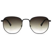 OC.MT.3929-2001.1Oculos de Sol Masculino Chilli Beans Metal Redondo Degrade Preto -2-